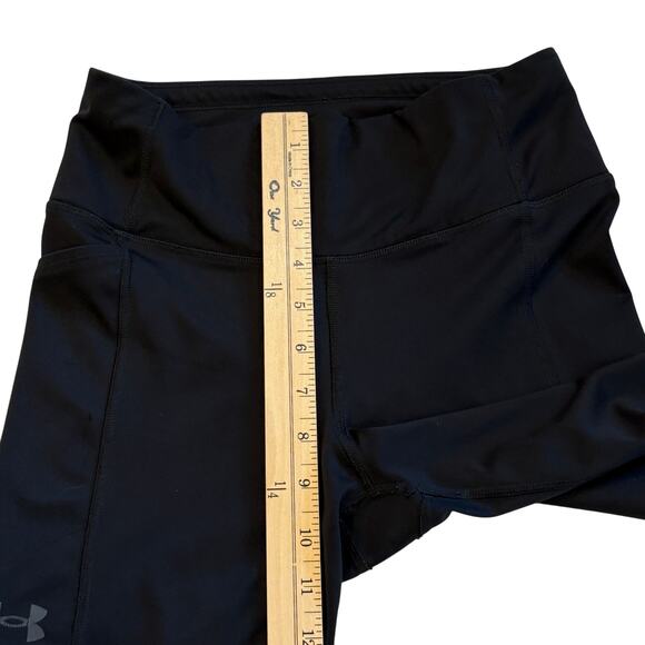 Under Armour Leggings Womens Size Small Black Fly Fast Launch Compression - Picture 8 of 10
